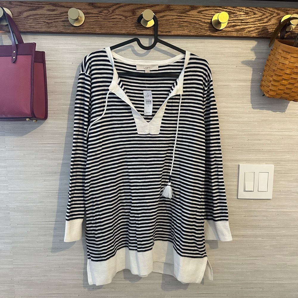 Loft Striped Sweater